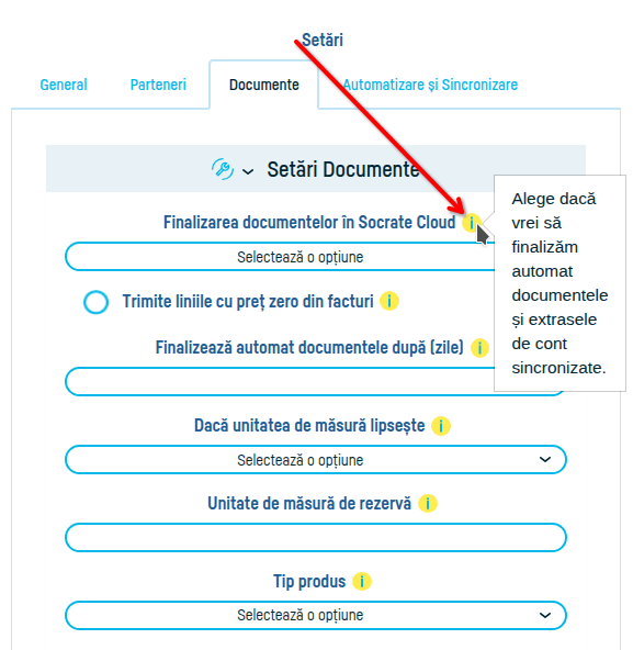 Cum activezi și configurezi integrarea cu Socrate ERP - pasul 5