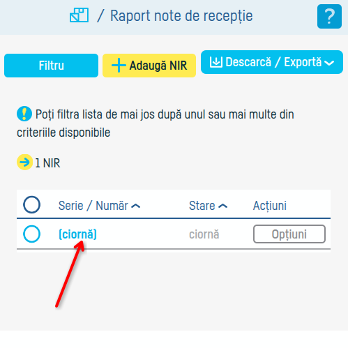 Cum adaug un NIR - pasul 7