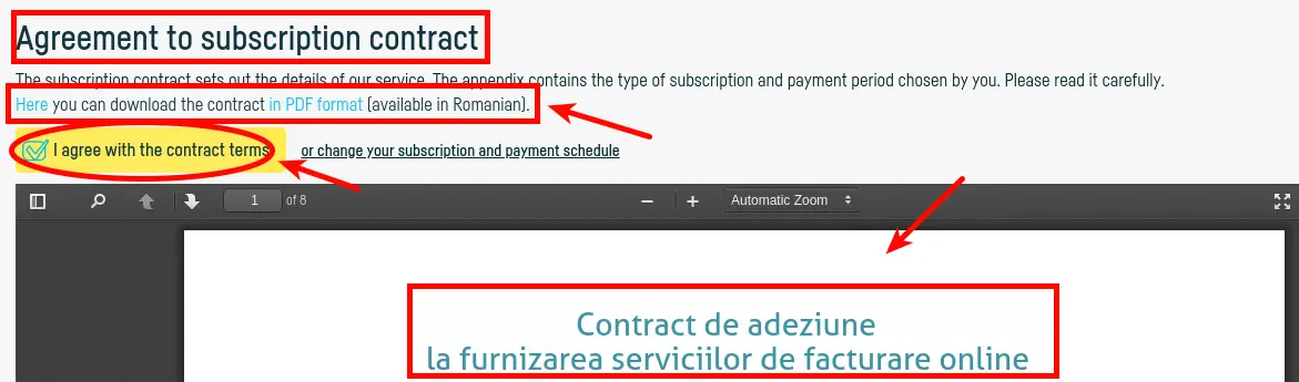 How do I subscribe to one of the paid subscriptions? - step 4