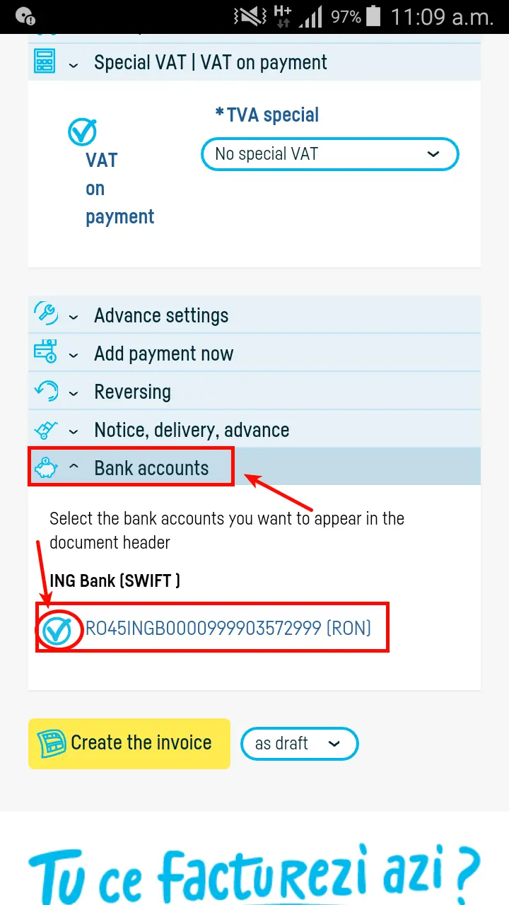 How do I add bank accounts? - step 3
