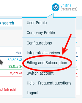 How do I delete my account and associated data? - pasul 3