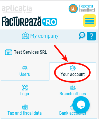 How do I delete my account and associated data? - pasul 2