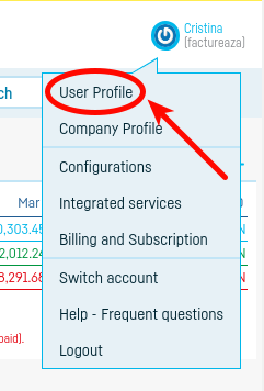 How do I change the interface theme? - pasul 1