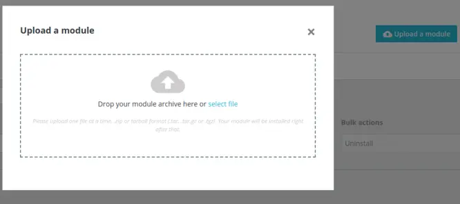 Prestashop plugin for ecommerce platforms - step 1
