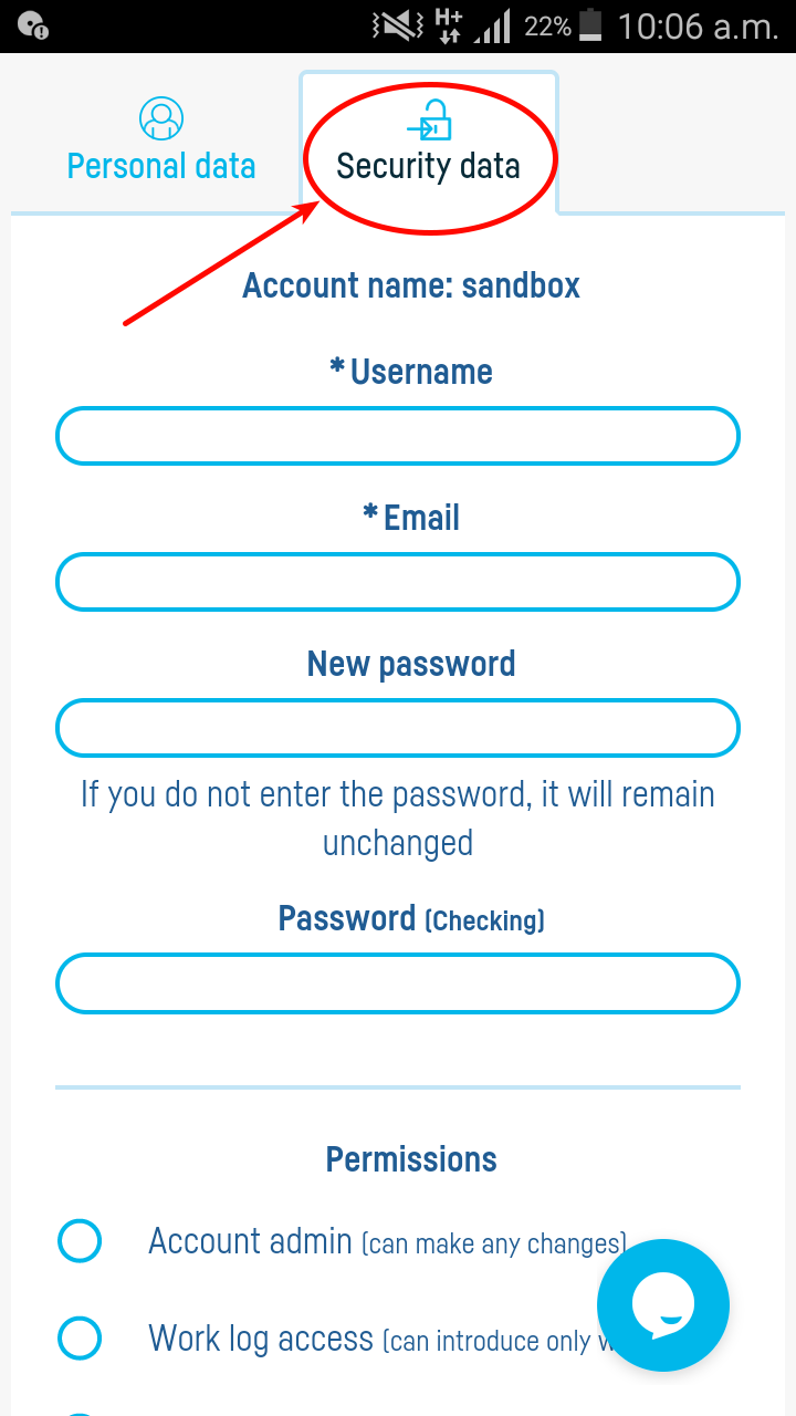 How do I use the permissions system? - pasul 4