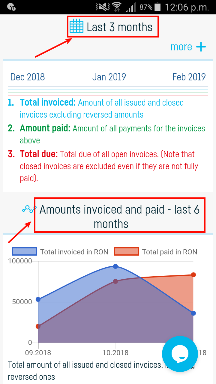 Managing invoices / documents - pasul 3