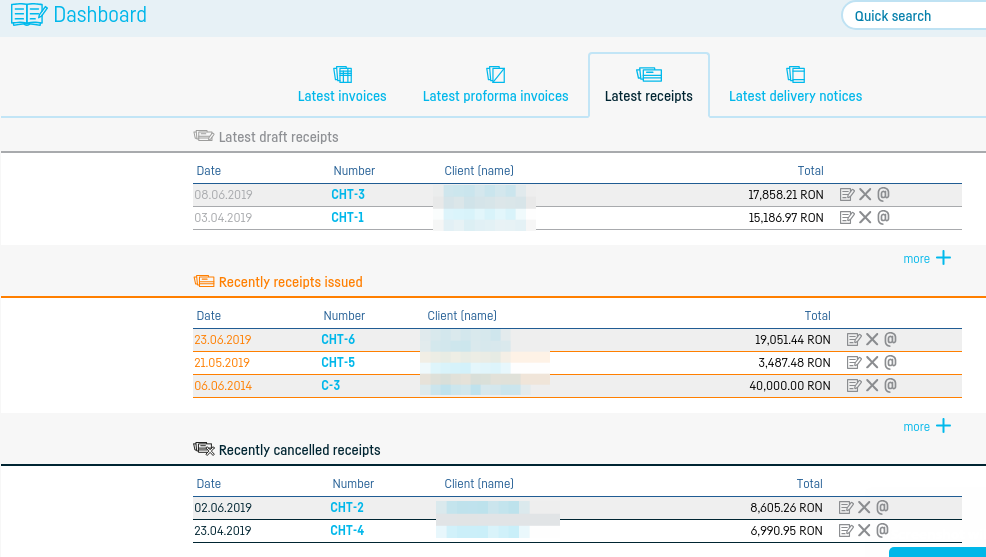 User interface layout setting - pasul 3