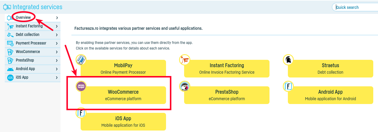 WooCommerce plugin for ecommerce platforms - pasul 2