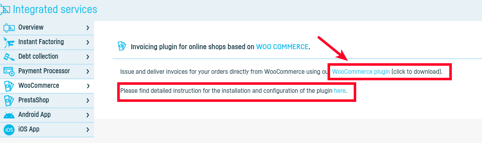 WooCommerce plugin for ecommerce platforms - pasul 3