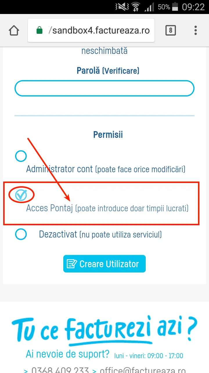 Cine poate ponta? - pasul 5
