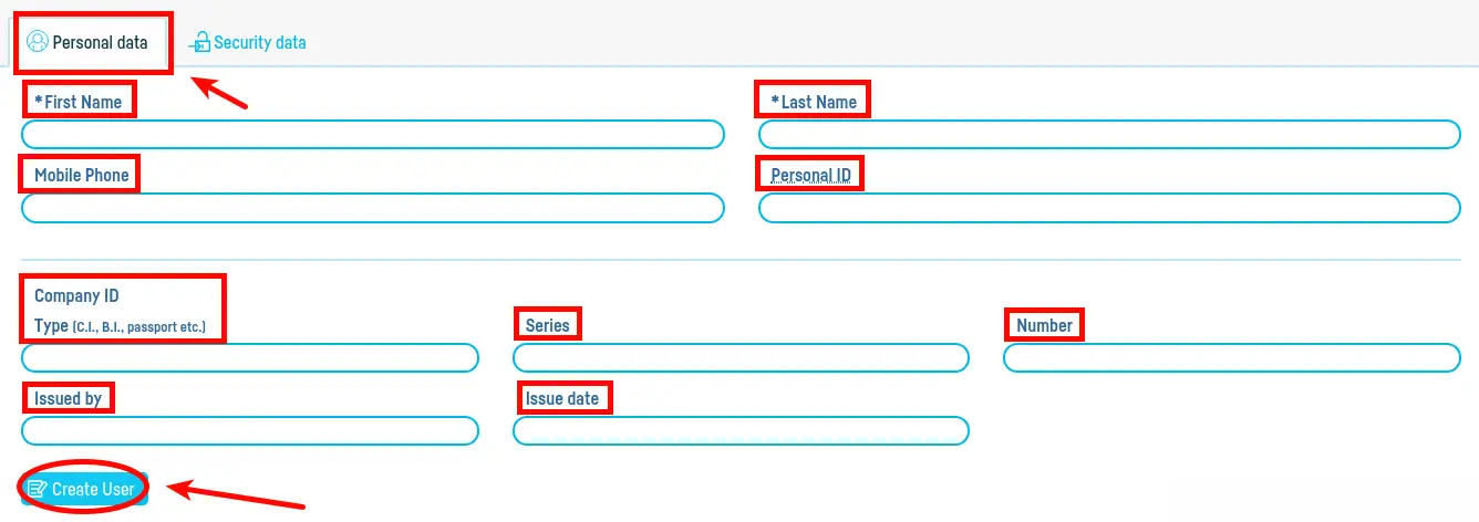 How do I add new users? - step 3