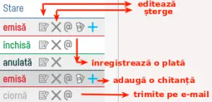Ce sunt stările facturilor? - pasul 2