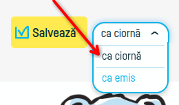 Cum adaugi un stoc inițial - pasul 6