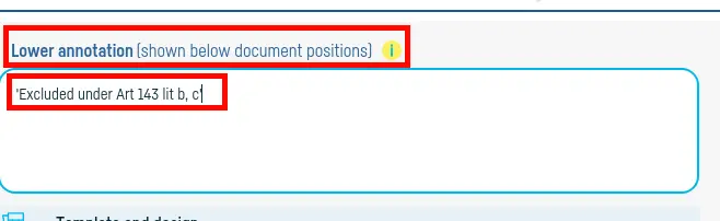 Adding VAT on intracommunity(EU) invoice - step 3