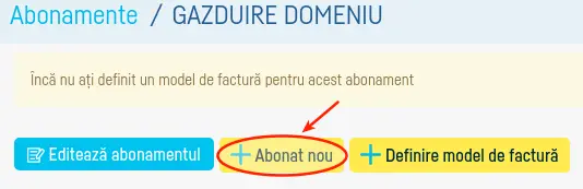 Cum adaug un abonat? - pasul 2