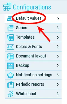 Numeric format of quantity values in documents - step 2
